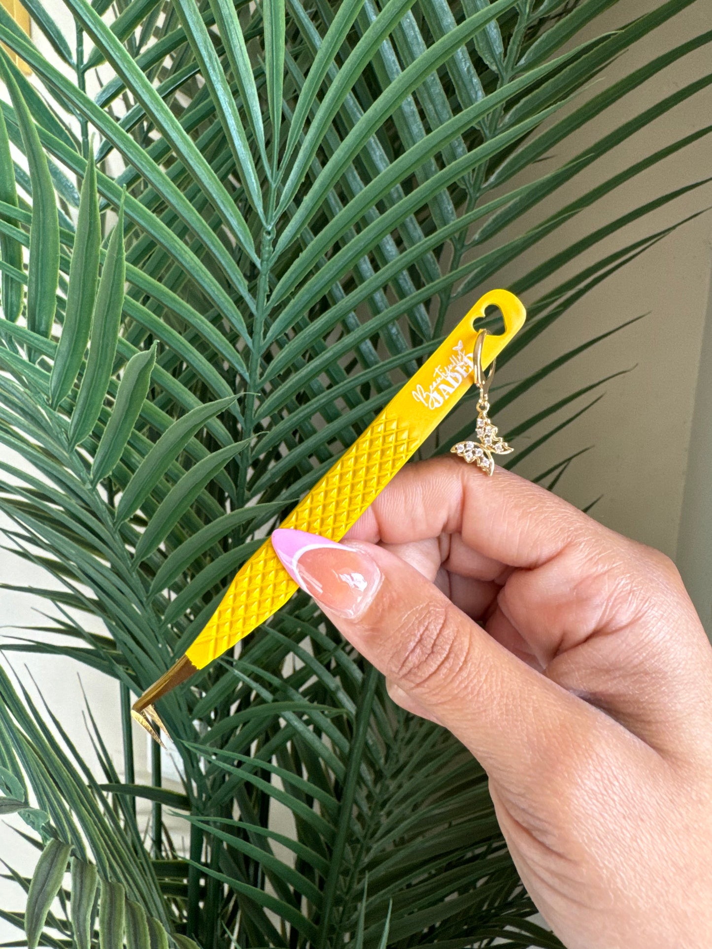Fiber Tip Jaded Boot Tweezer