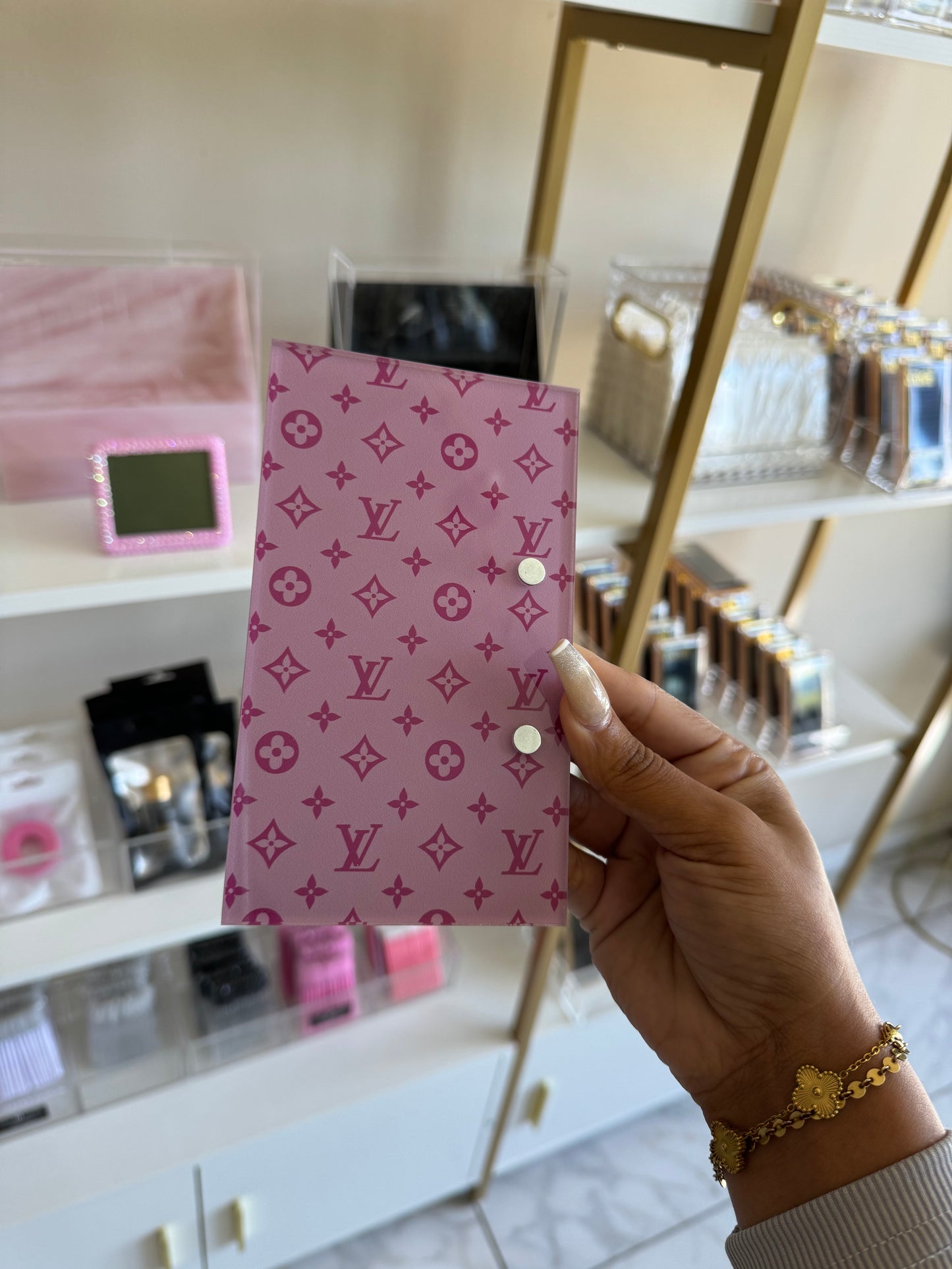 Pink LV Tile