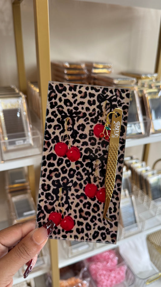 Cheetah Cherry Tile