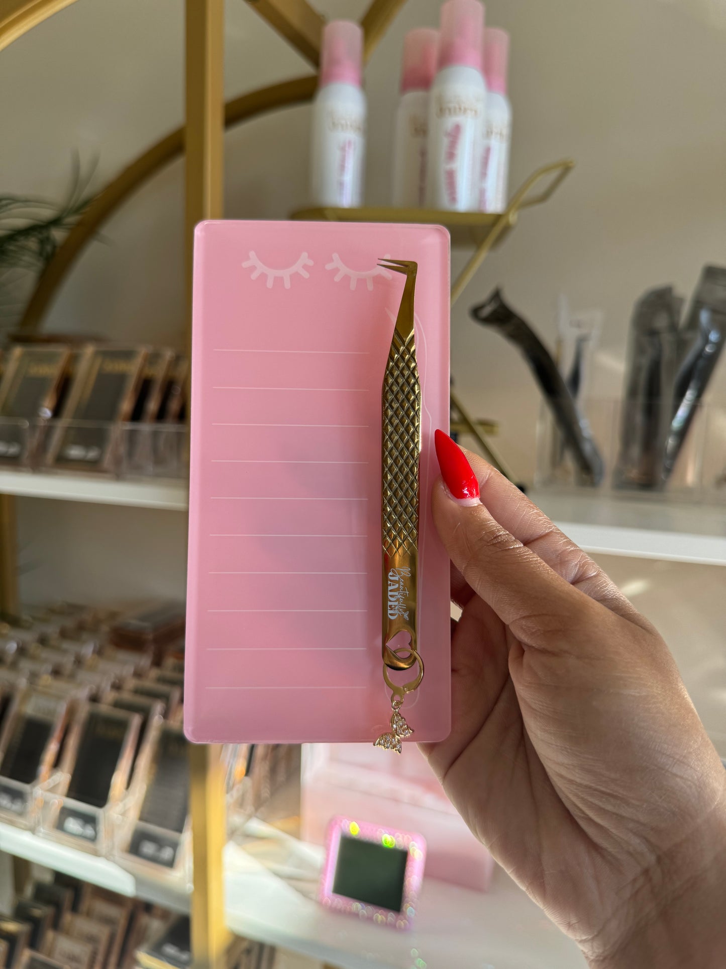 Pink Lash Tile💕