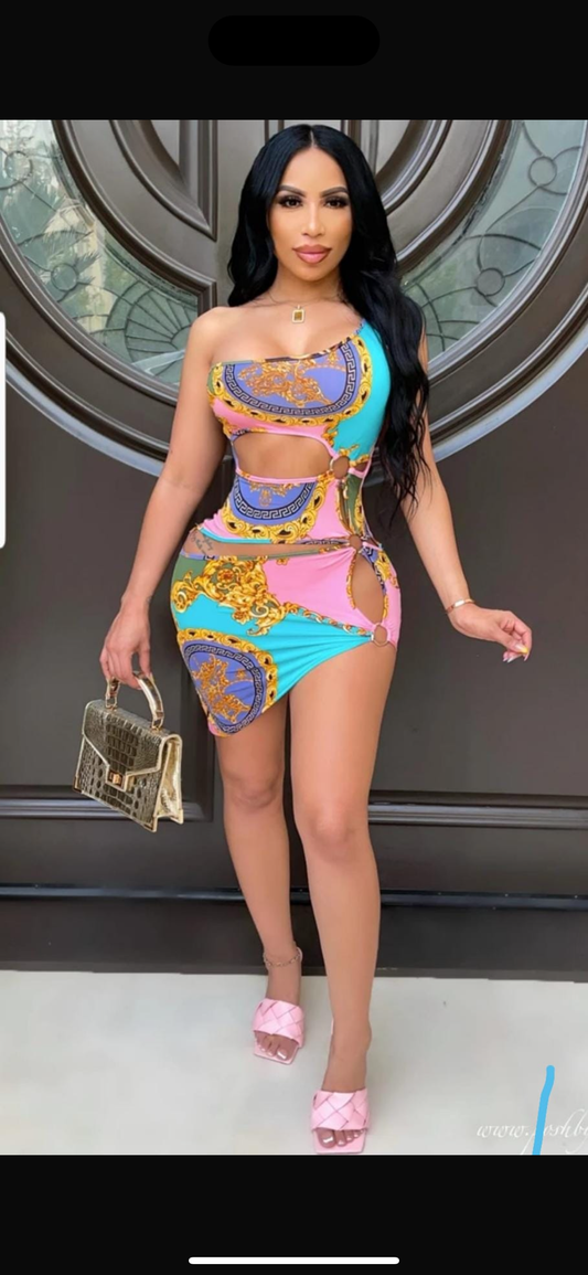 Multi Color Dress