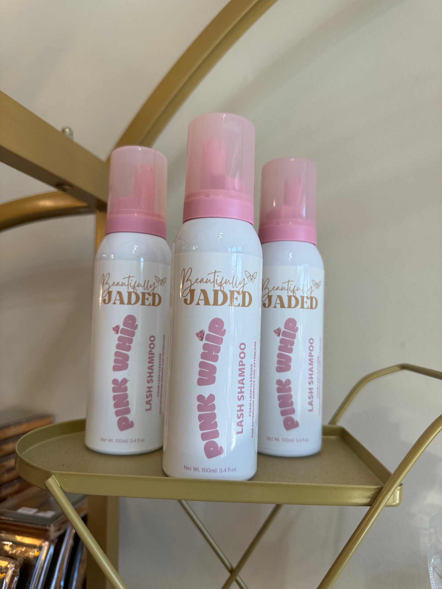 Pink whipped lash bath🫧