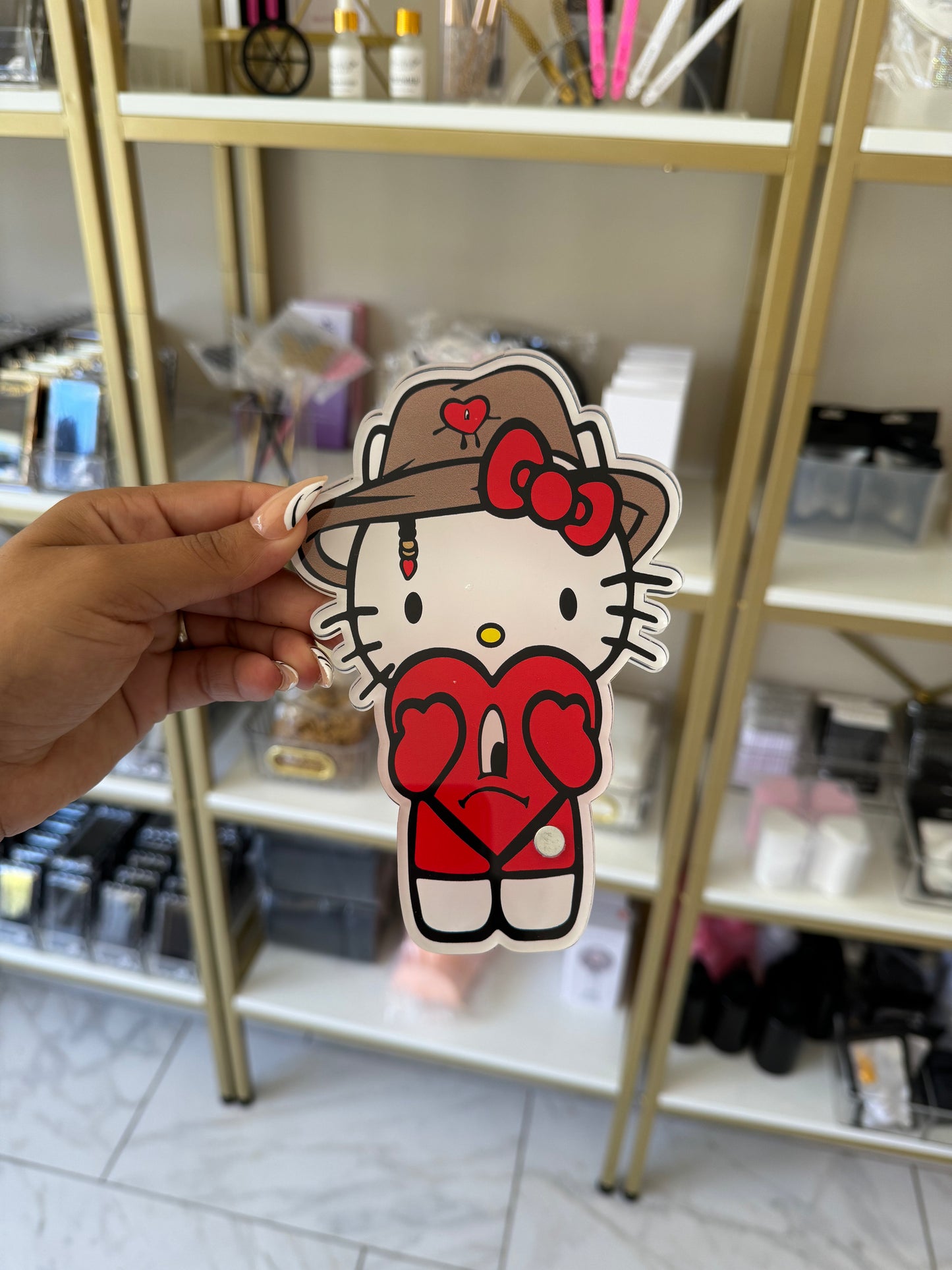 Red Hello Kitty Tile